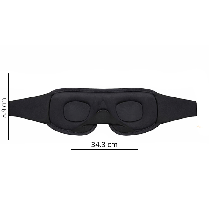Sovemaske 3D™ – Ergonomisk sovemaske