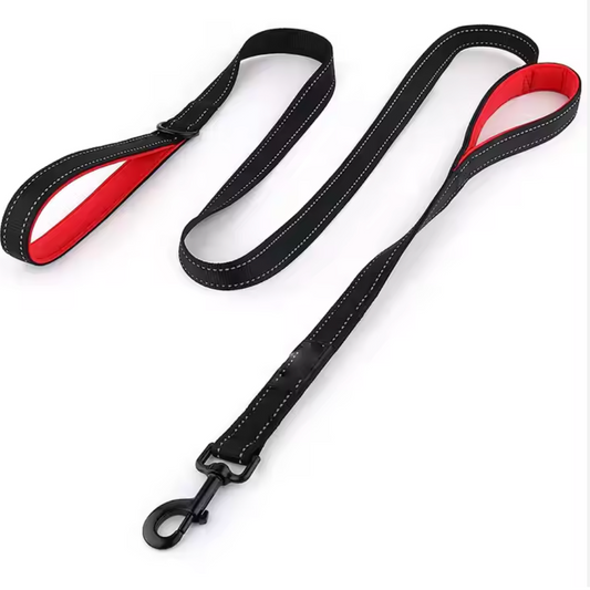 Reflexkoppel med dubbla handtag