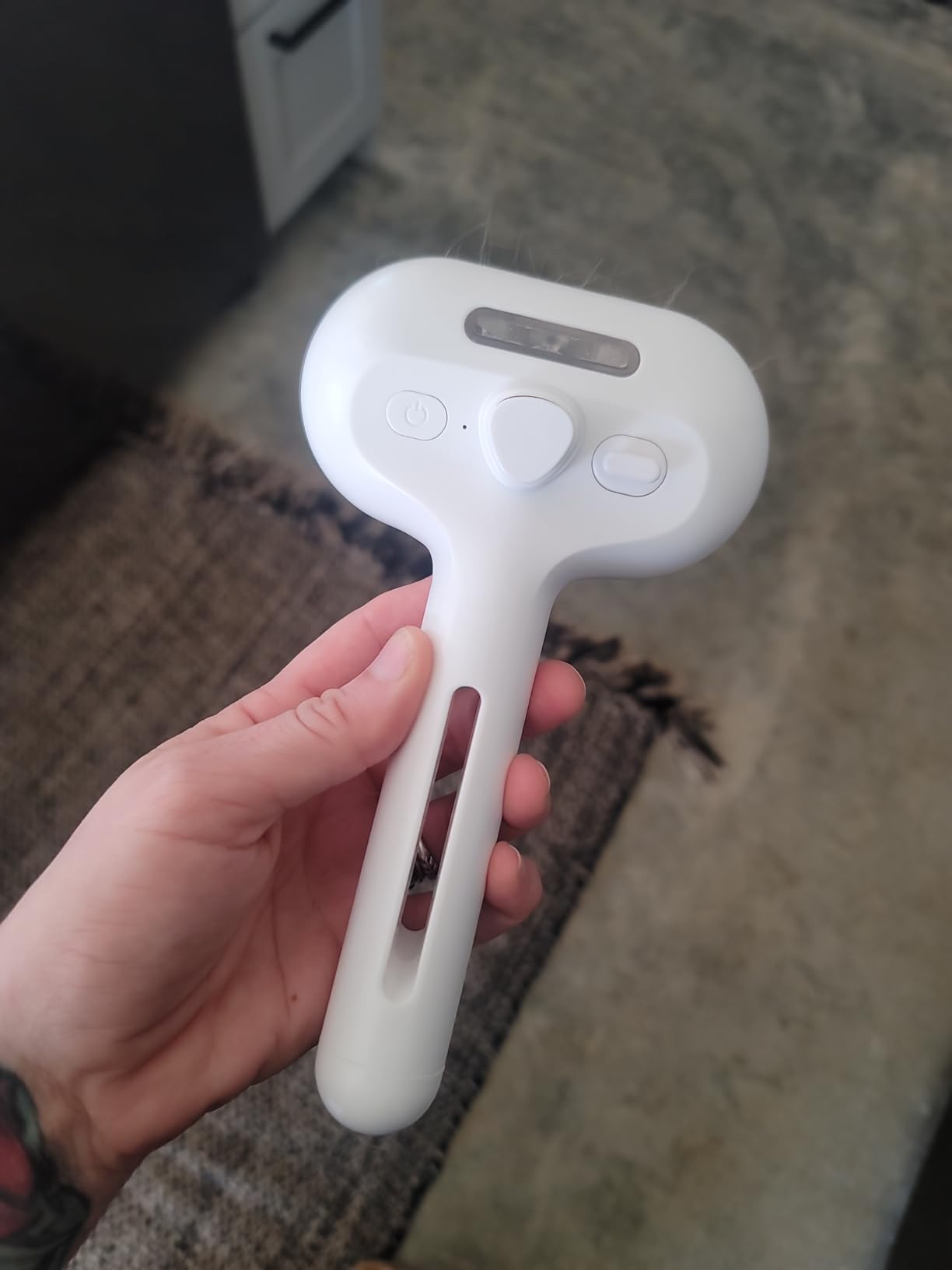 Multifunktionell ångborste – för katter och hundar