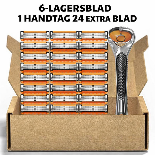 6-Blads Rakhyvlar i 24 / 48-pack