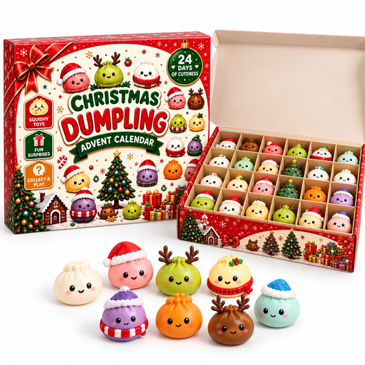 Squishy Dumplings Julkalender – 24 överraskningar