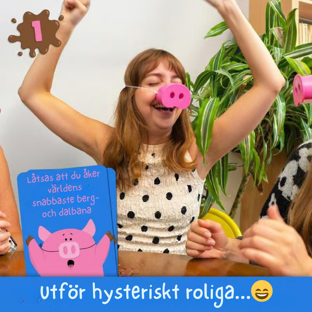 Snort Funny – Grisfniss-spelet