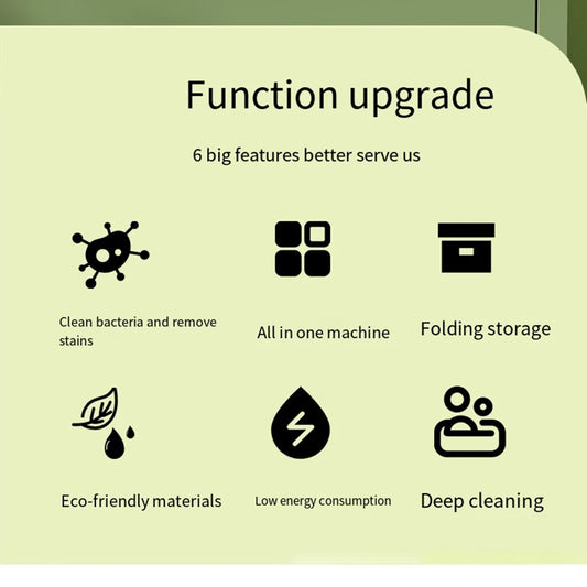 Sammenleggbar & Bærbar vaskemaskin