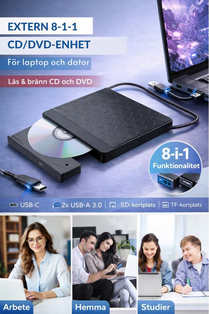 Ekstern CD/DVD
