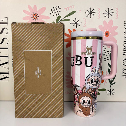 Labubu Tumbler™ - 1200 ml termosmugg, kyler & värmer upp till 12 timmar