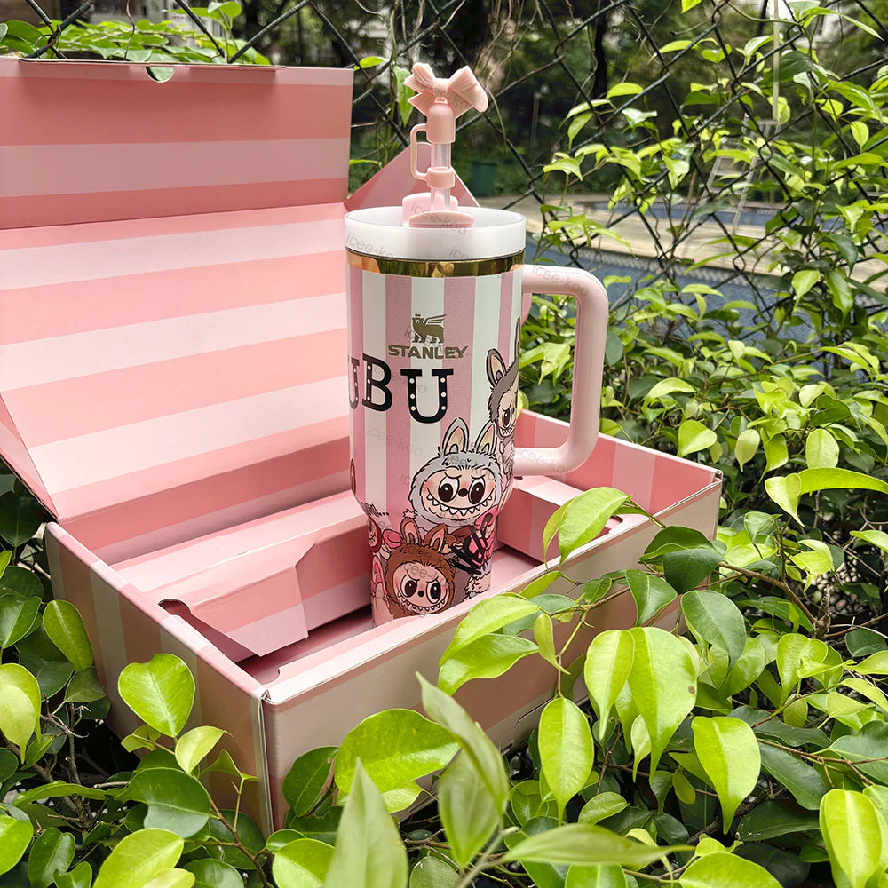 Labubu Tumbler™ - 1200 ml termosmugg, kyler & värmer upp till 12 timmar