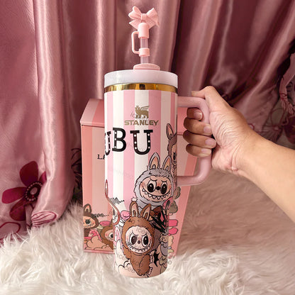 Labubu Tumbler™ - 1200 ml termosmugg, kyler & värmer upp till 12 timmar