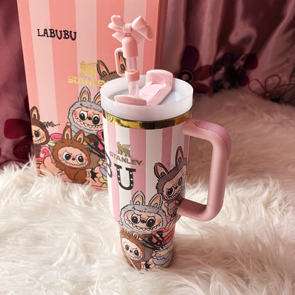 Labubu Tumbler™ - 1200 ml termosmugg, kyler & värmer upp till 12 timmar