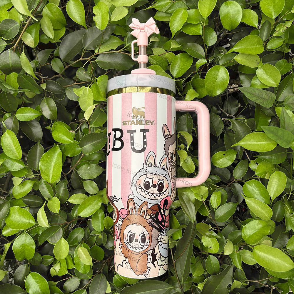 Labubu Tumbler™ - 1200 ml termosmugg, kyler & värmer upp till 12 timmar