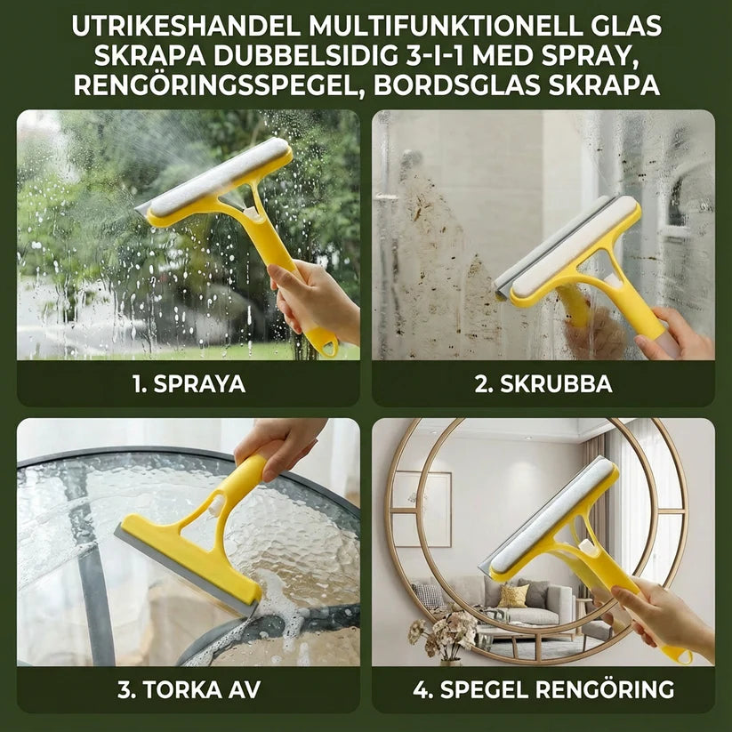 3-i-1 Multifunktionel Glasrens