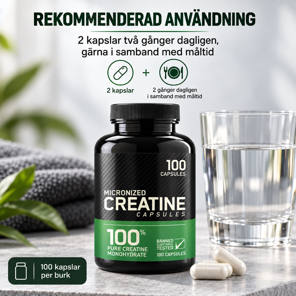 Creatine Monohydrate 5000 mg