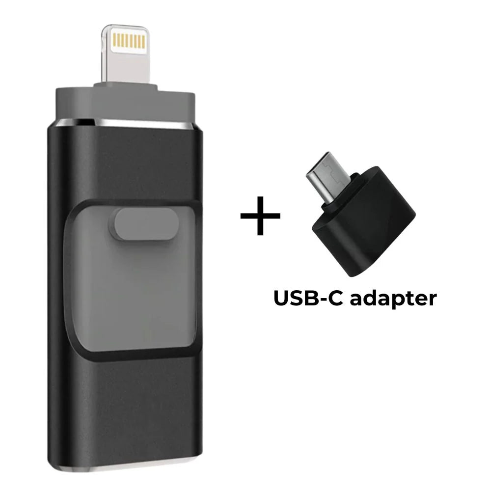 4-i-1 USB Minne - Blixtsnabb Bildöverföring