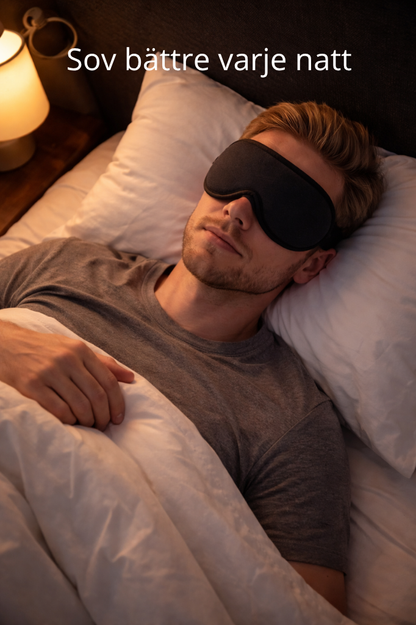 Sovemaske 3D™ – Ergonomisk sovemaske