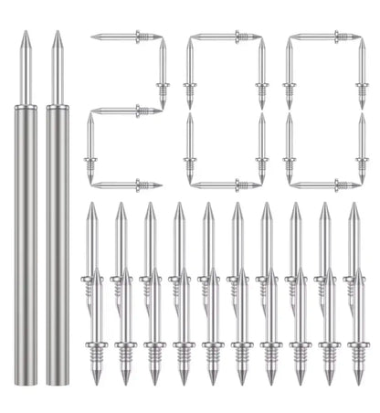 Kaksikärkinen naula 2-in-1 – nopea ja työkaluton kiinnitysratkaisu puu-, paneeli- ja huonekalurakentamiseen