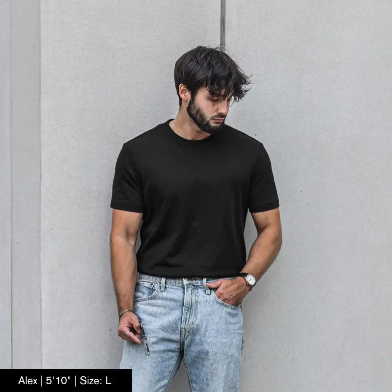 Hydrofobisk T-shirt – vatten- och fläckavvisande