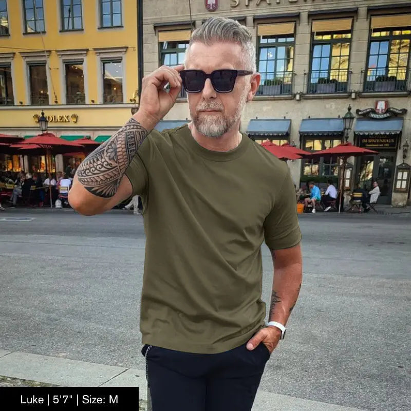 Hydrofobisk T-shirt – vatten- och fläckavvisande