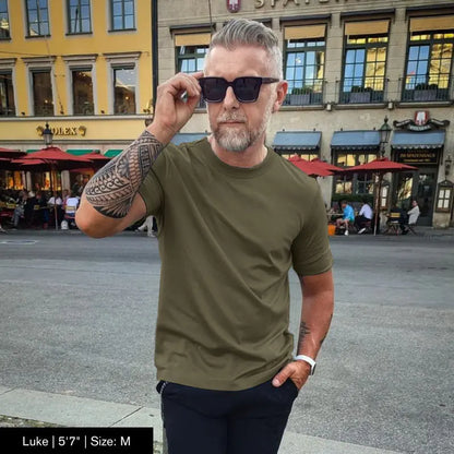 Hydrofobisk T-shirt – vatten- och fläckavvisande