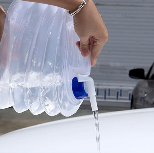 Kokoontaittuva vesisäiliö 5-15L