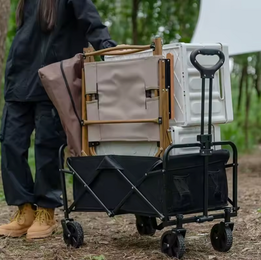 GoCarry Hopfällbar Lastvagn/Skrinda – För storhandling, strand, trädgård och barn