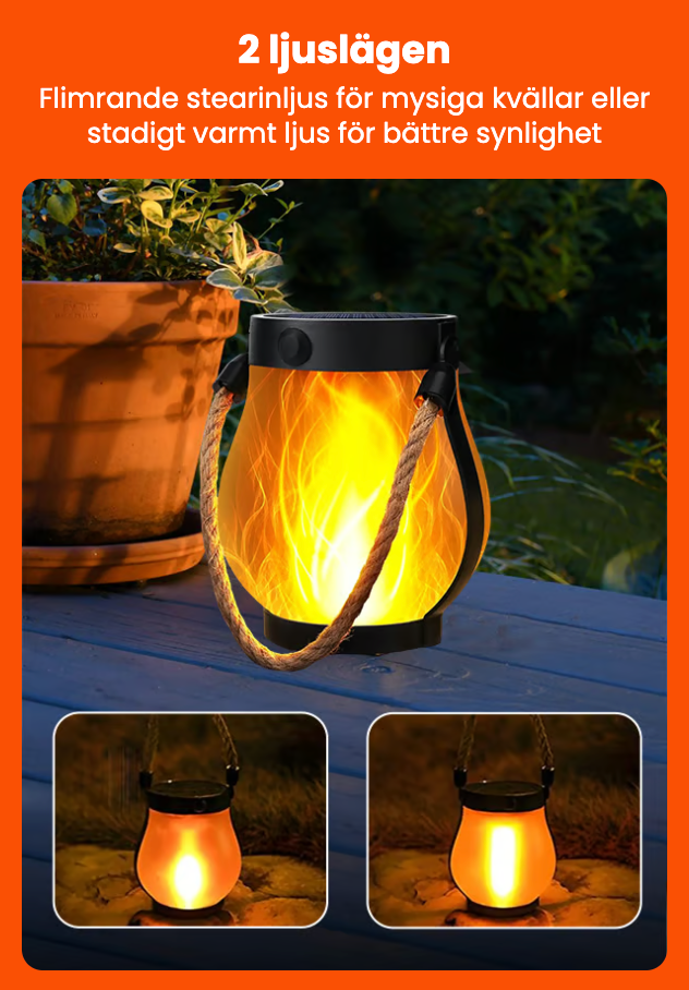 Glödflamma – lyktan med den eviga flamman