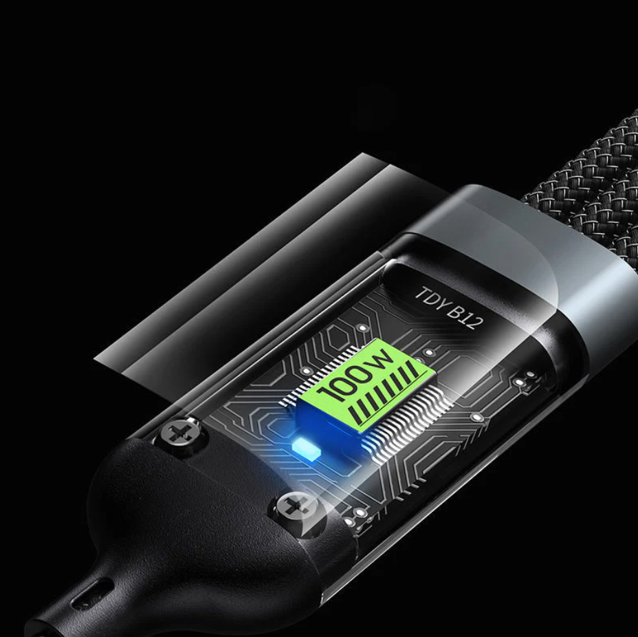 PowerMax 3-in-1 -pikalaturi 100 W kannettava litteä kannettava tietokone