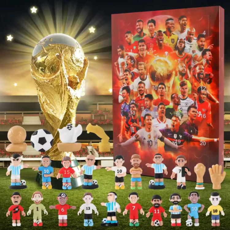 Adventskalendrar 2025 för hela familjen – Stitch, Fotboll, Pussel & Kristaller