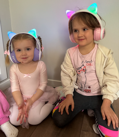 Trådlösa Hörlurar för barn - Labubu, Stitch eller Spiderman