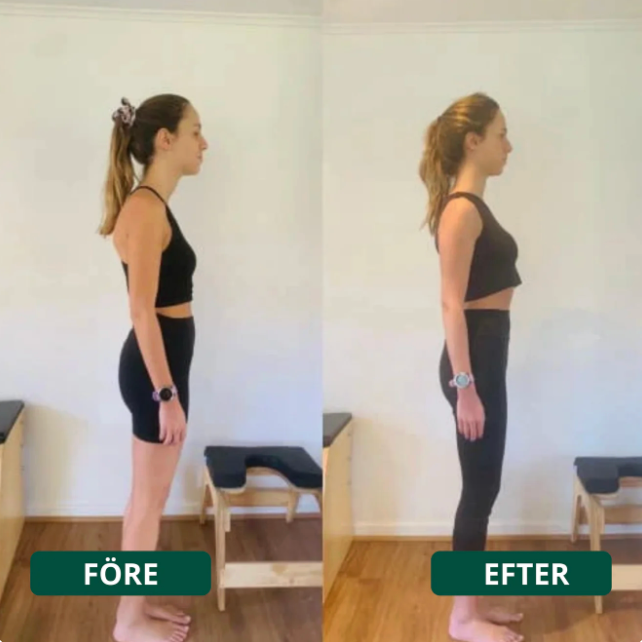 Rygghållare - Lindrar ryggont och förbättrar hållningen