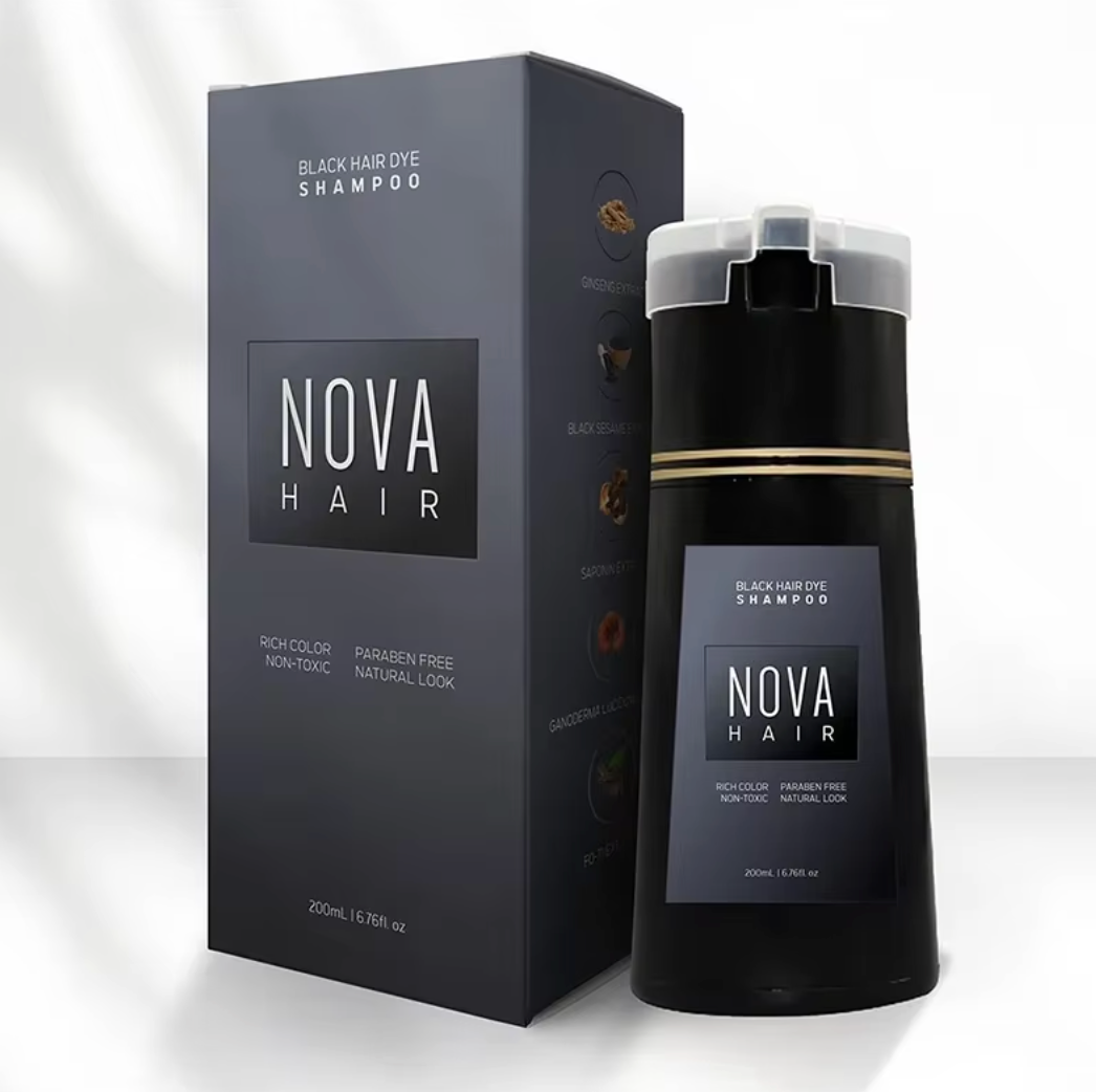 Nova färgschampo - Fri från ammoniak, väteperoxid och PPD.