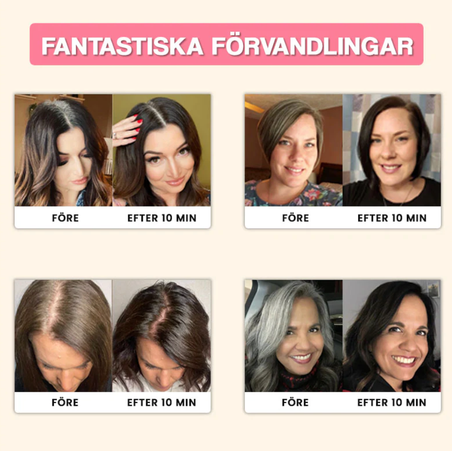 Nova färgschampo - Fri från ammoniak, väteperoxid och PPD.