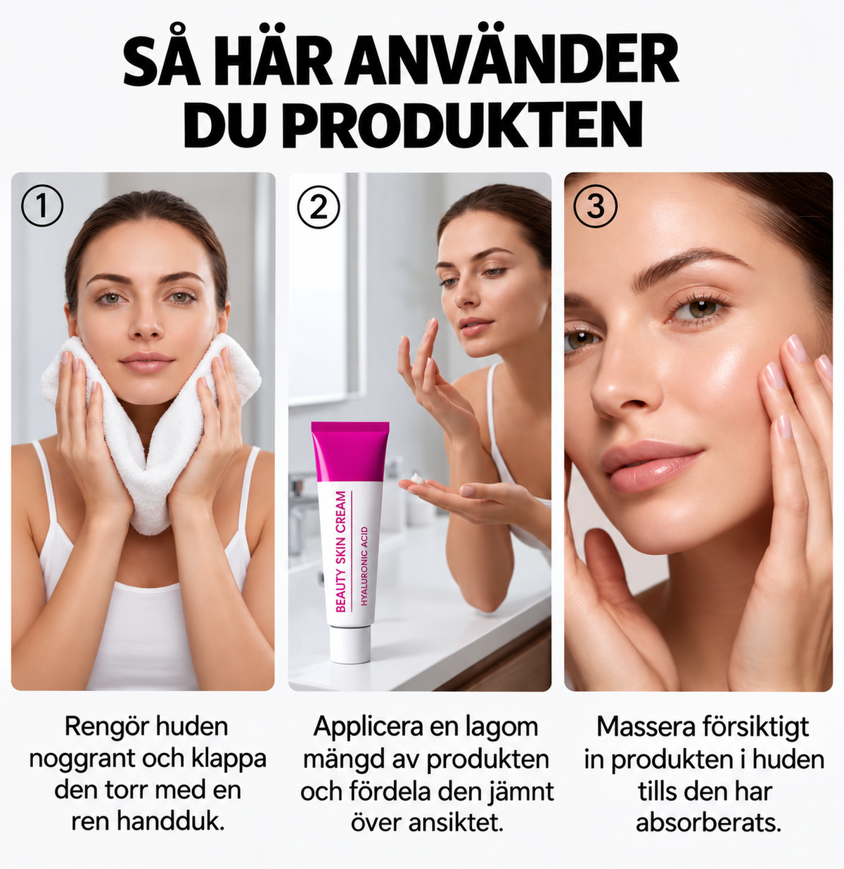 Ansiktskräm mot pigmentfläckar