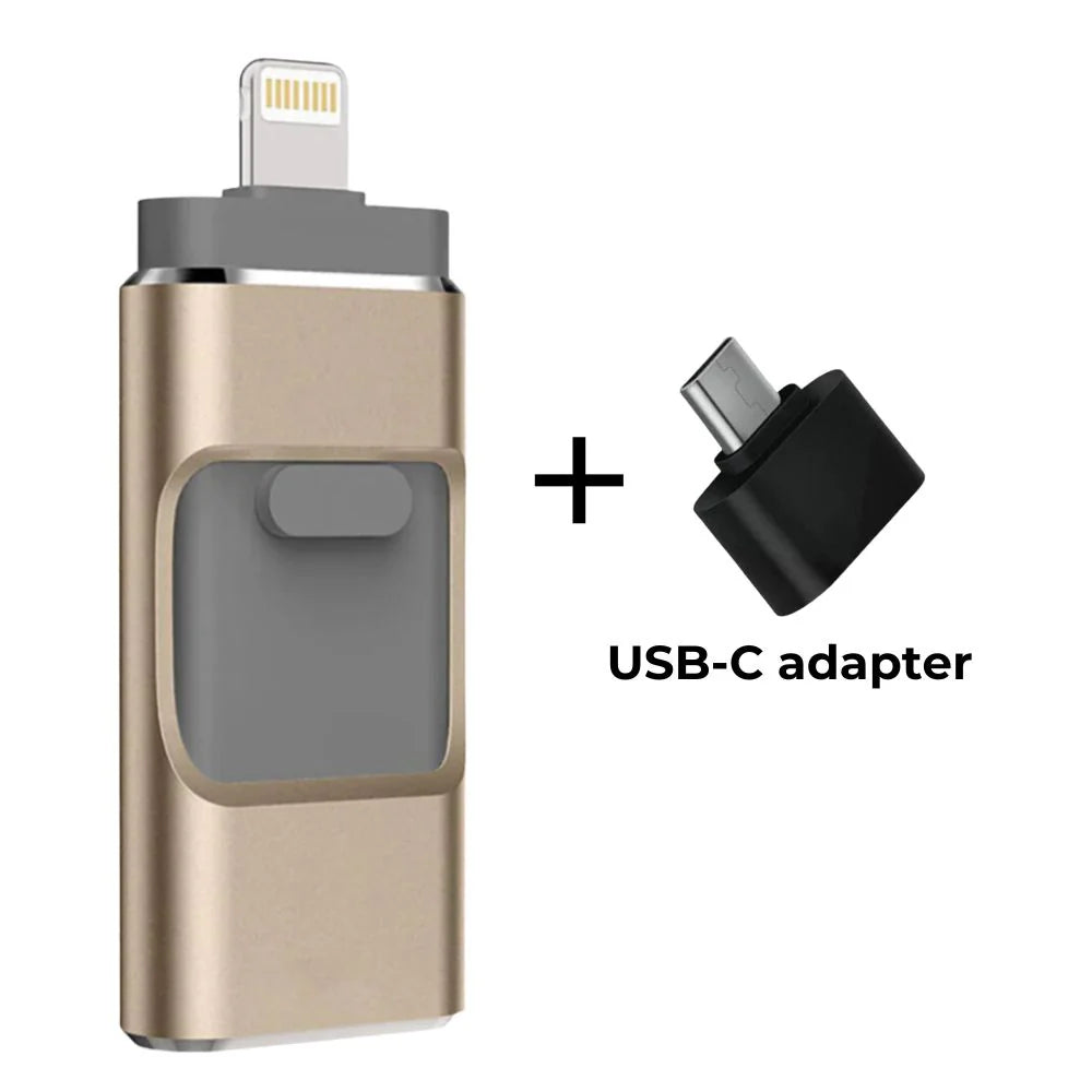 4-i-1 USB Minne - Blixtsnabb Bildöverföring