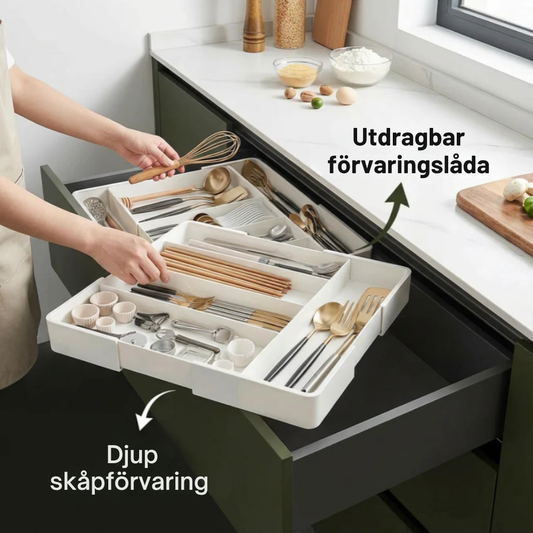 Skuffeorganisator med smart opbevaring
