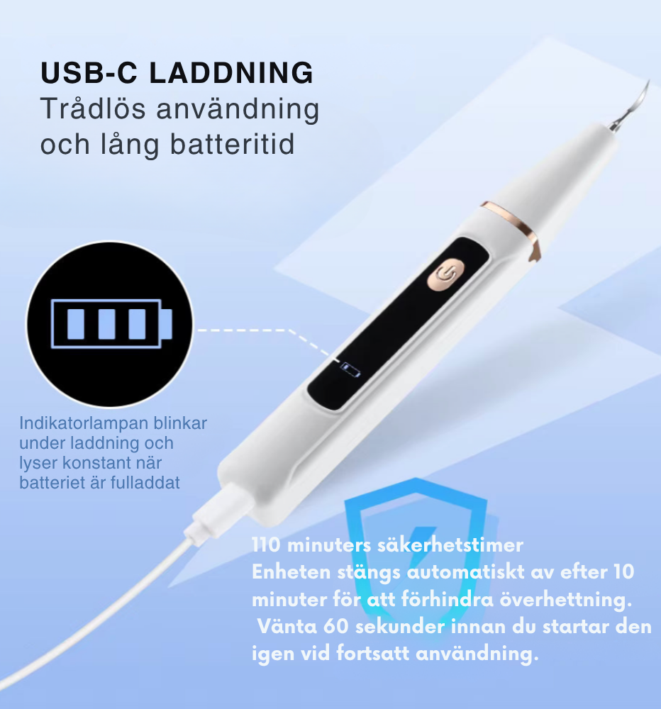 GlowSmile™ – Ultraljudsrengöring