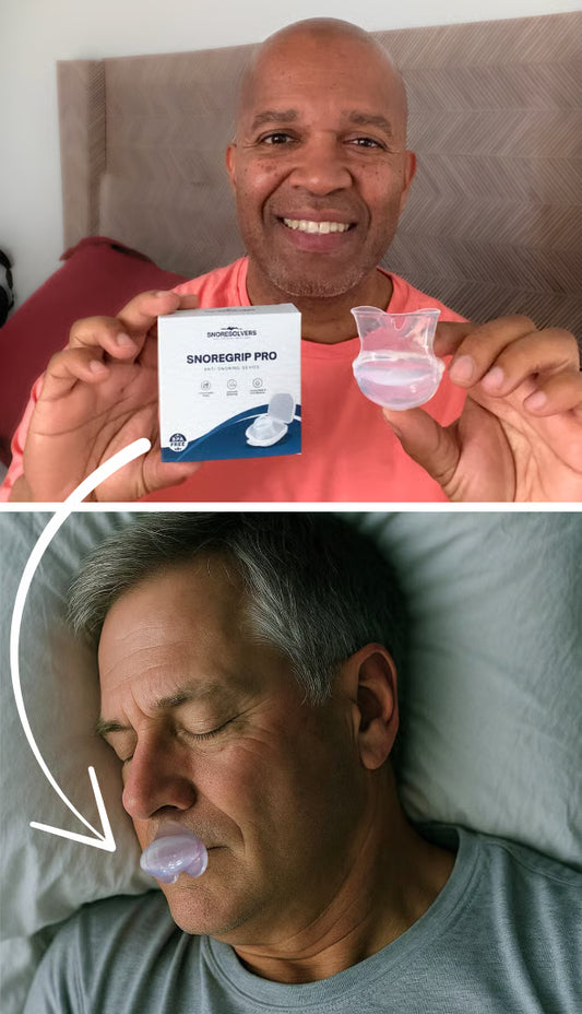 Snarkfri Pro – Sov tystare, andas lättare, vakna piggare.