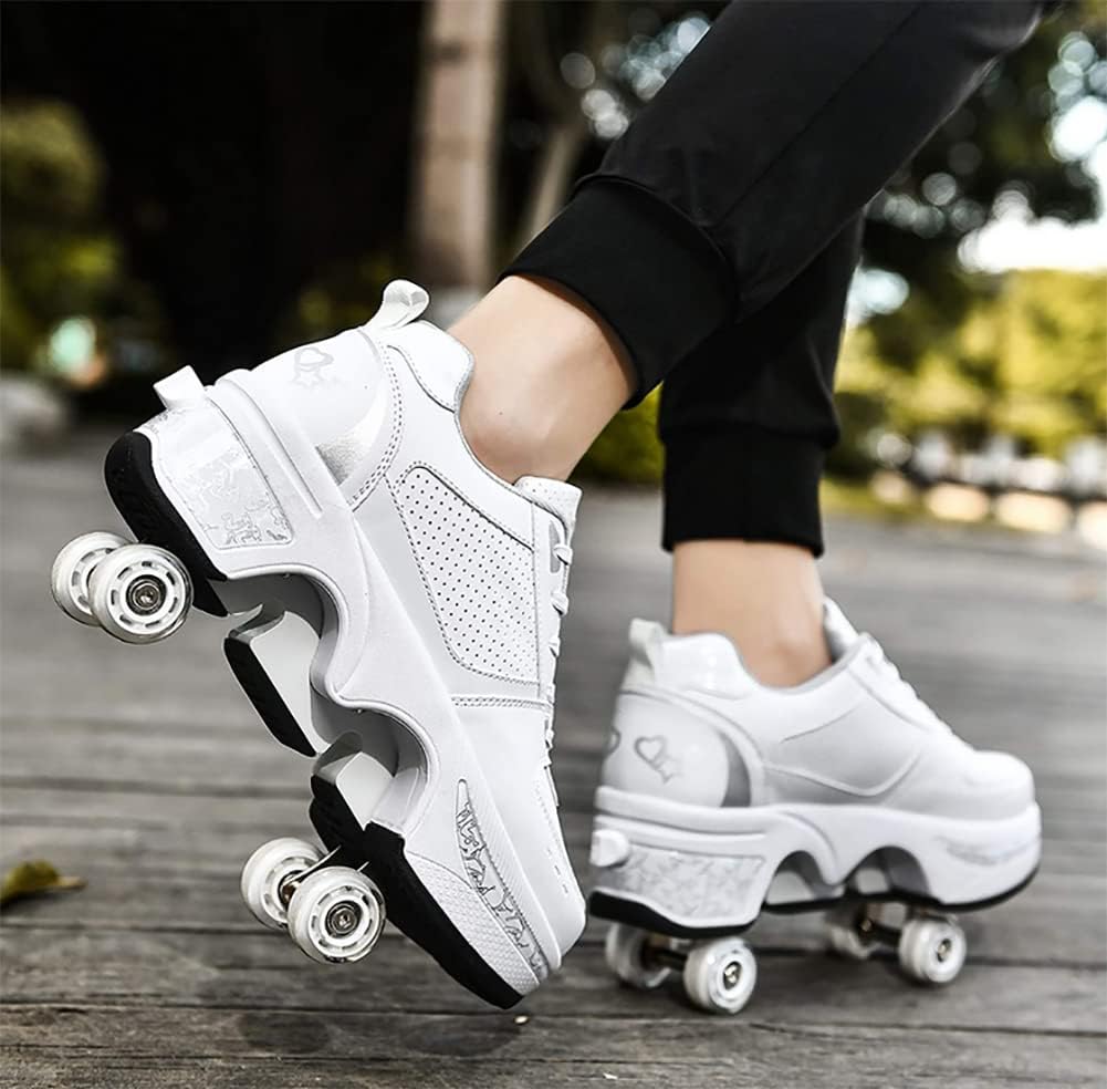 Sneakers med hjul – GlideStep 2-i-1 rullesko