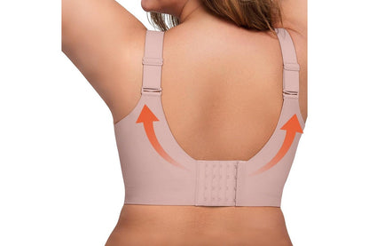 Extra Comfort – Bygellös Push-Up BH med Lyft & Djup V-ringning