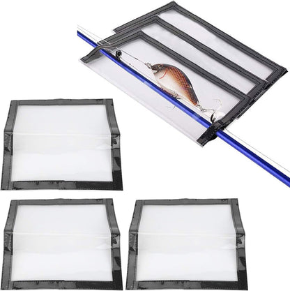 LureGuard – smart fiskeset med 5 delar; ink 2 spöhållare och 3 skyddsfodral för fiskedrag