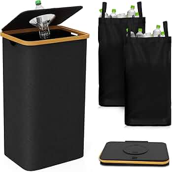 Pant- & återvinningskärl 100L med tvättbara innerväskor