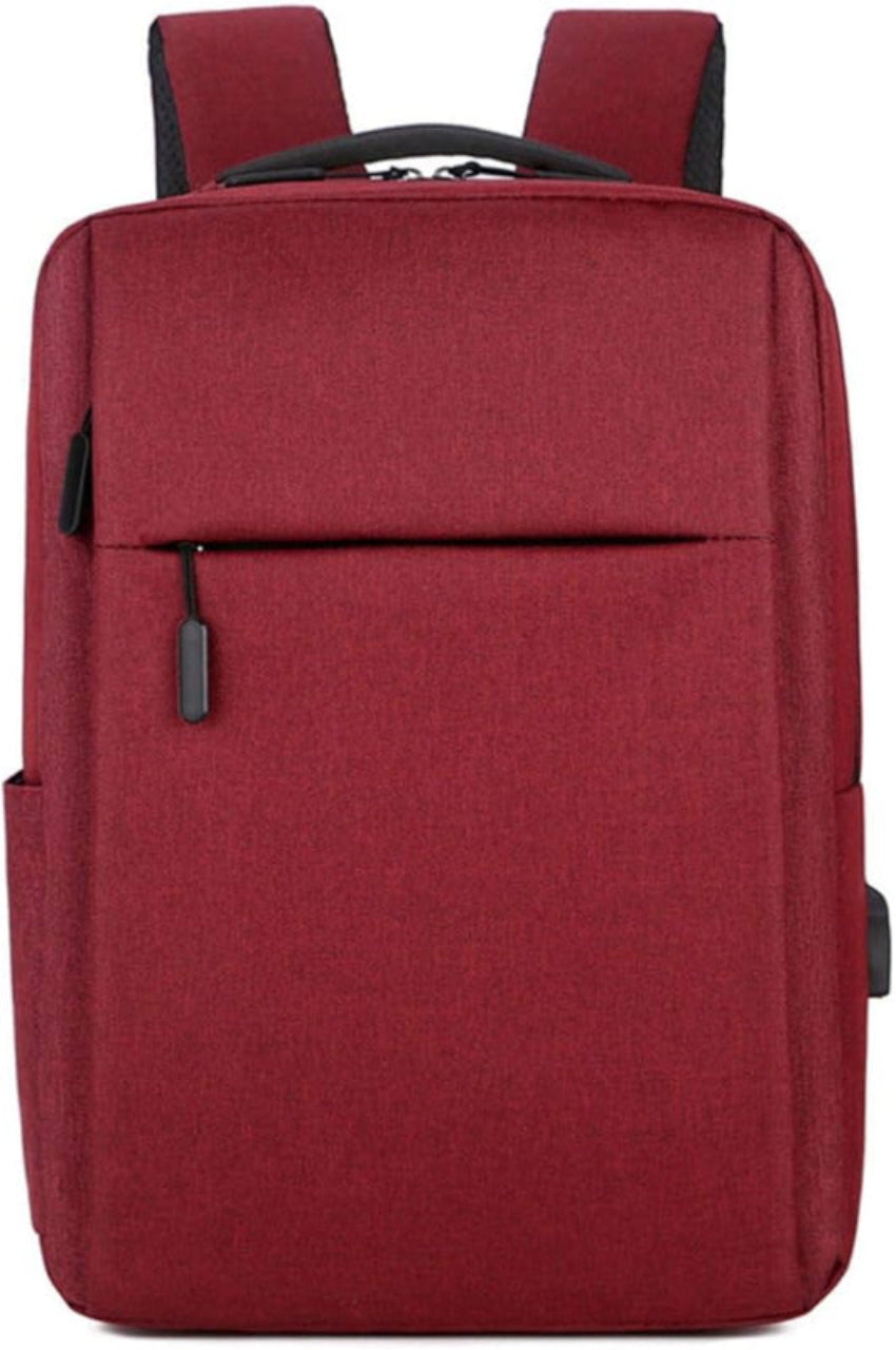 Laptoprygsæk med smart organisering og USB-port