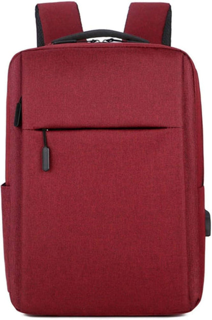 Laptoprygsæk med smart organisering og USB-port