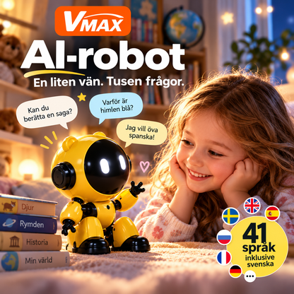 VMAX AI robot – the child's new conversational friend with 41 languages