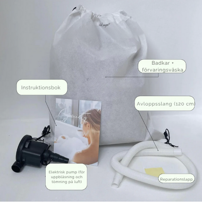 Tubble Royale - inflatable bathtub