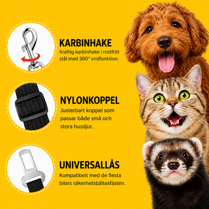 Justerbart säkerhetsbälte