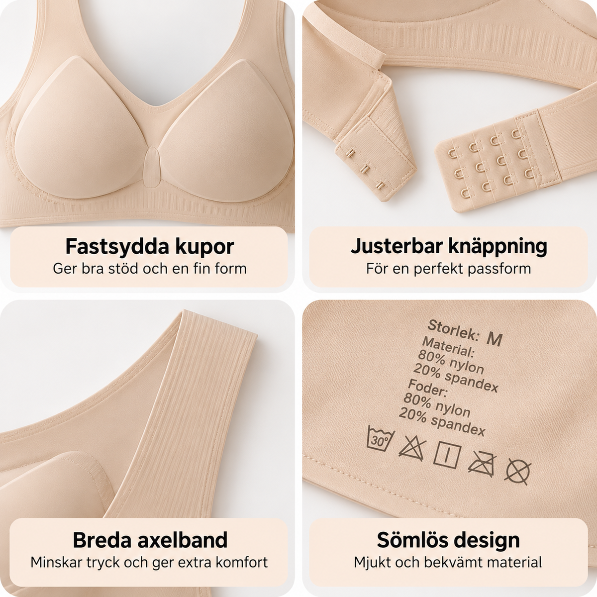 RyggLyft – Lyftande BH med stöd för rygg och byst