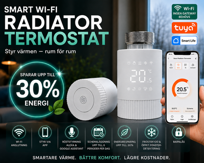 Smart Wi-Fi Radiatortermostat