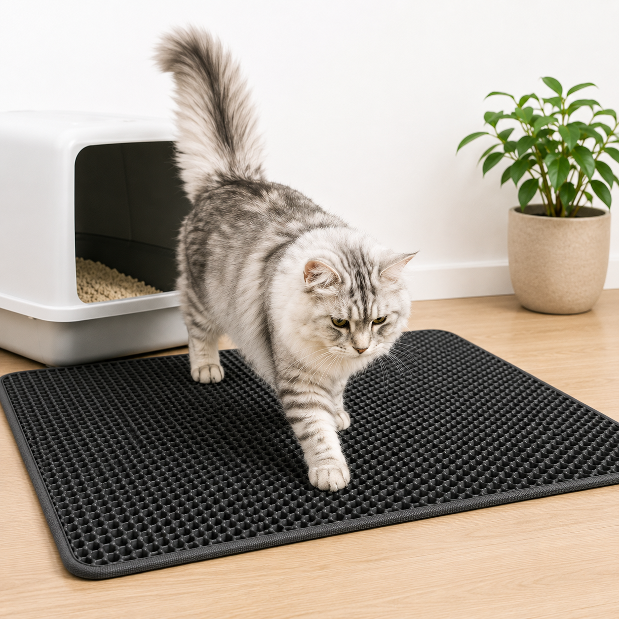 Kattlådematta – Sandfångande & vattenavvisande