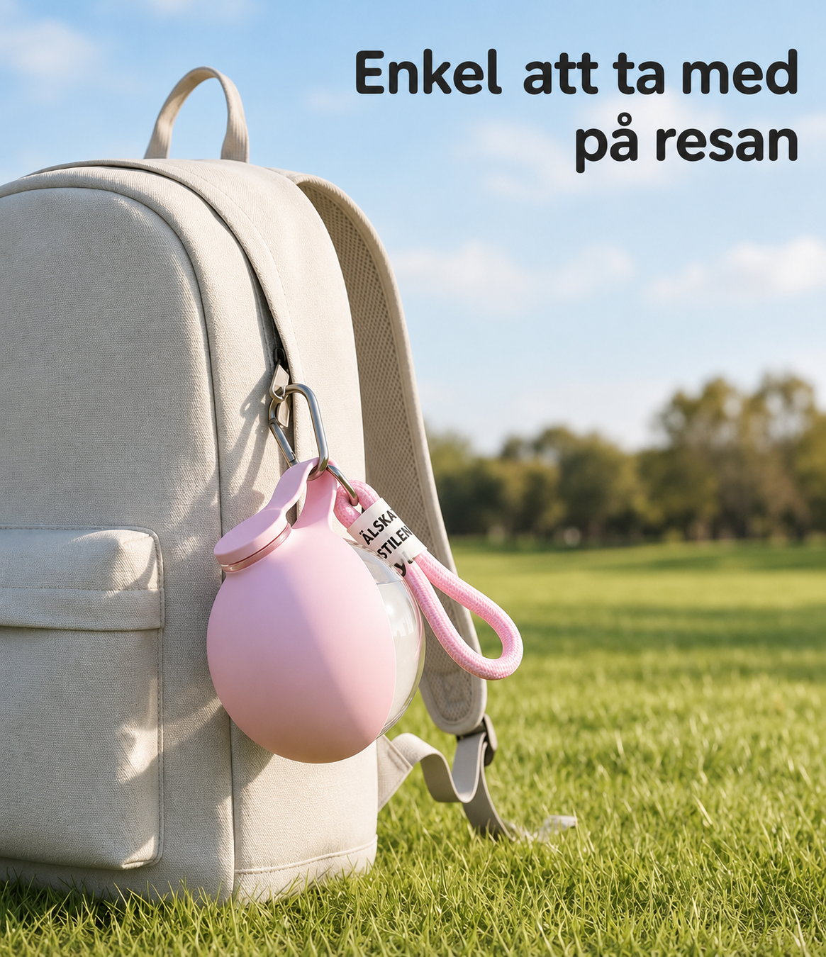 2-i-1 Vattenflaska för Husdjur