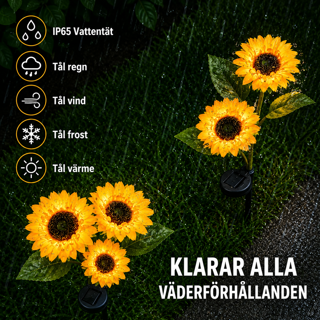 SolrosLjus – Stämningsfull trädgårdsbelysning med solenergi