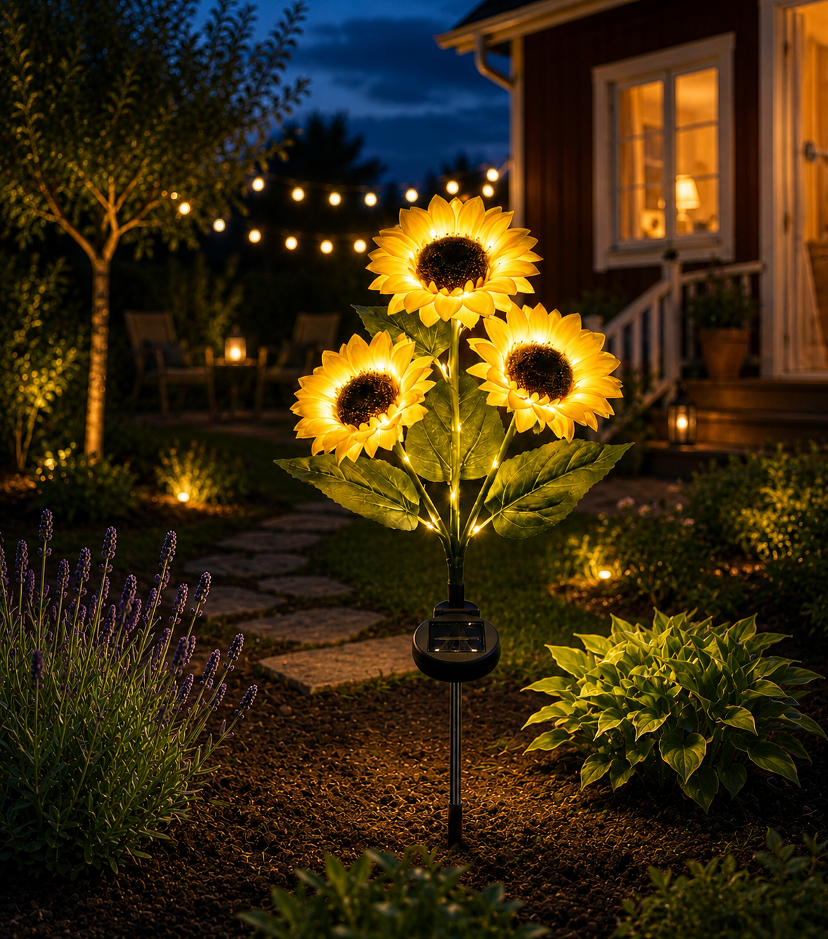 SolrosLjus – Stämningsfull trädgårdsbelysning med solenergi